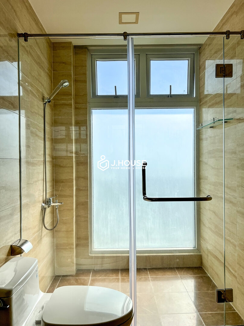 Spacious 1 br apartment with balcony at Solomon Apartment, Thao Dien, HCMC