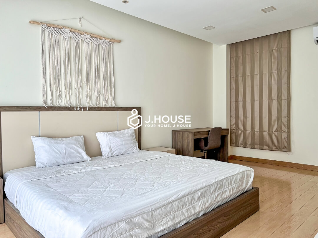 Spacious 1 br apartment with balcony at Solomon Apartment, Thao Dien, HCMC