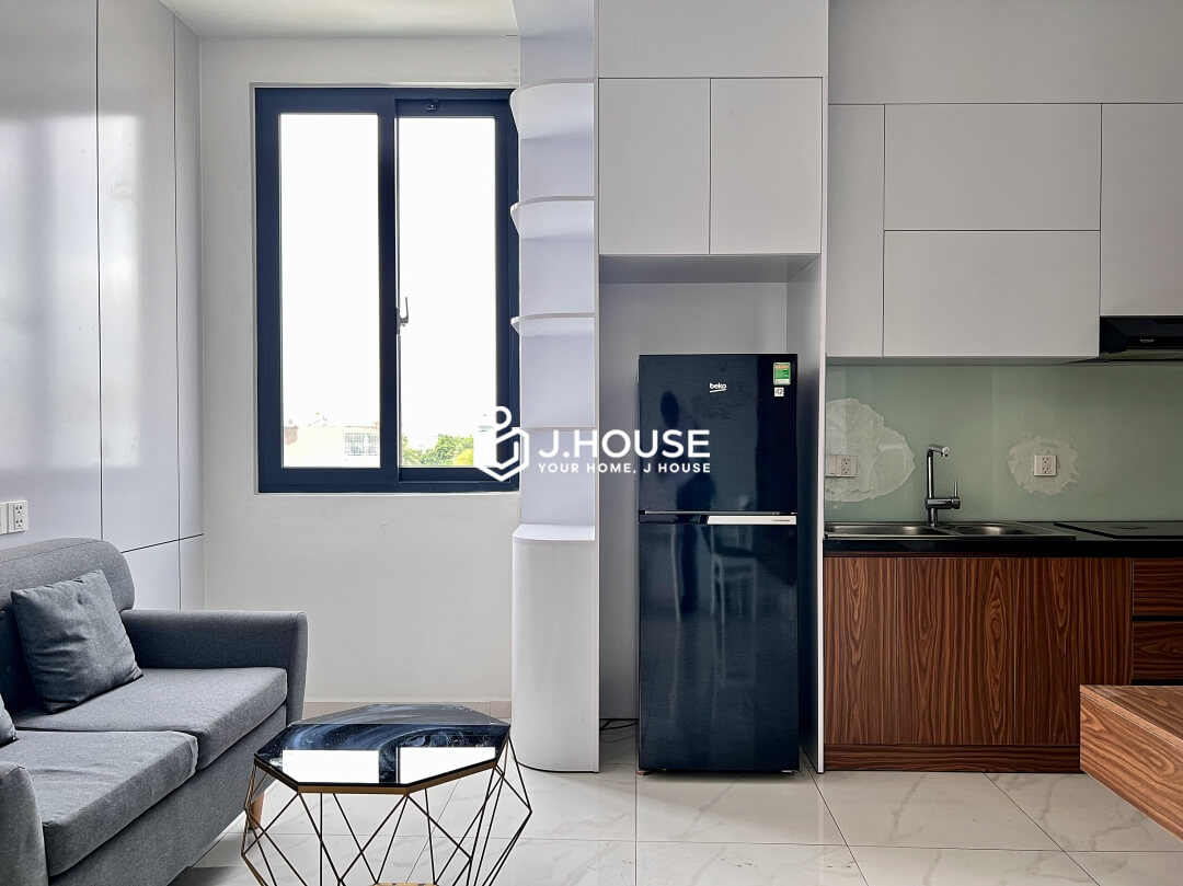 Bright 1 br apartment with balcony at 47 street, Thao Dien ward, District 2