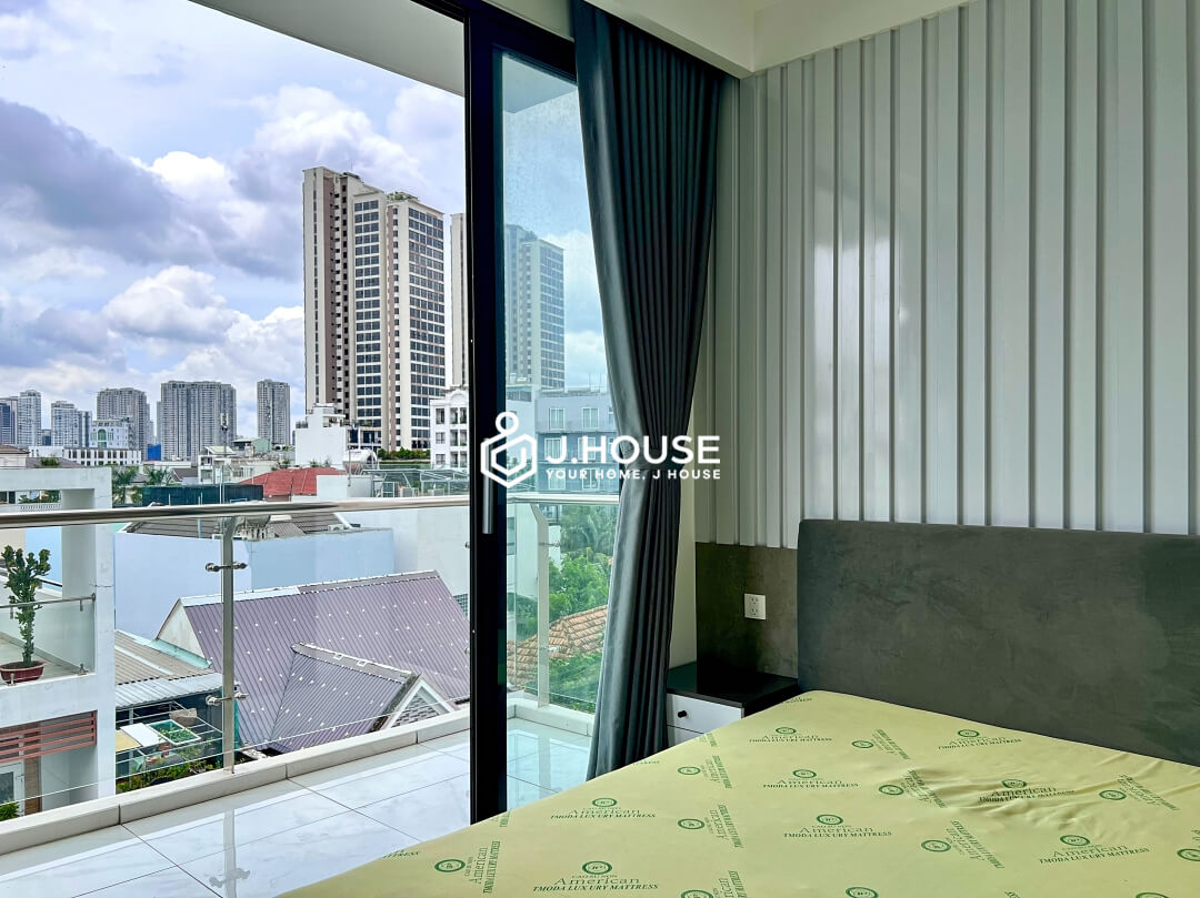 Bright 1 br apartment with balcony at 47 street, Thao Dien ward, District 2