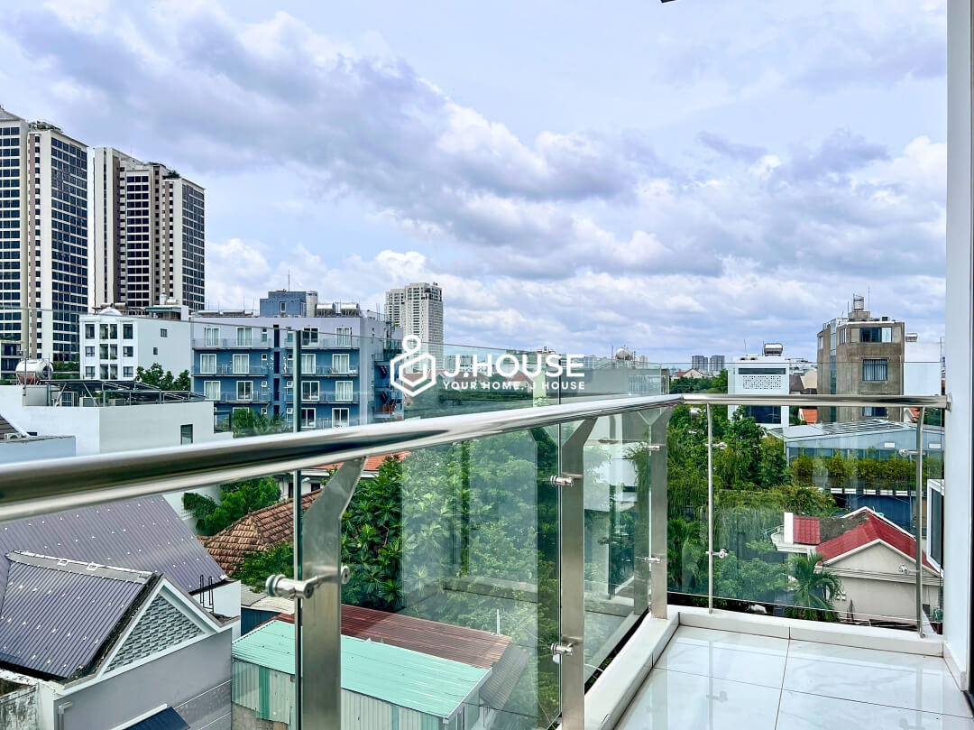 Bright 1 br apartment with balcony at 47 street, Thao Dien ward, District 2