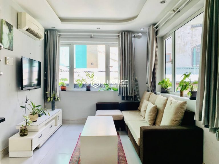 Fully furnished apartment with lots of natural light in District 1, HCMC