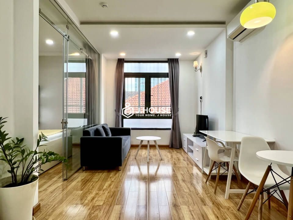 Bright 1 bedroom apartment on Xuan Thuy Street, Thao Dien, D2