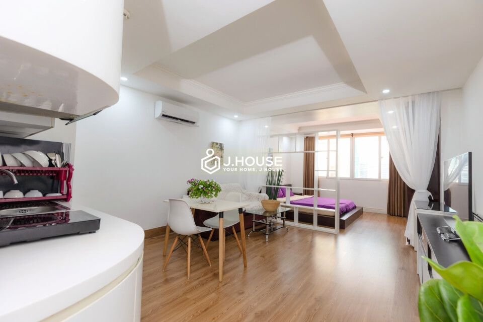 Serviced apartment on Nguyen Dinh Chieu street, District 1, HCMC