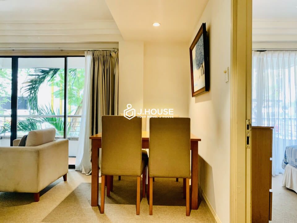 Spacious 2-bedroom serviced apartment with long balcony in District 3, HCMC-4