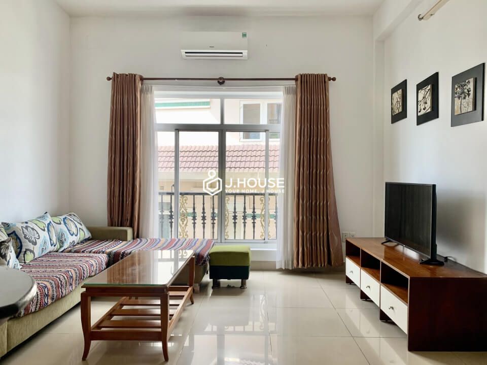 Spacious serviced apartment with lots of natural light on Le Van Sy street, Tan Binh District-0