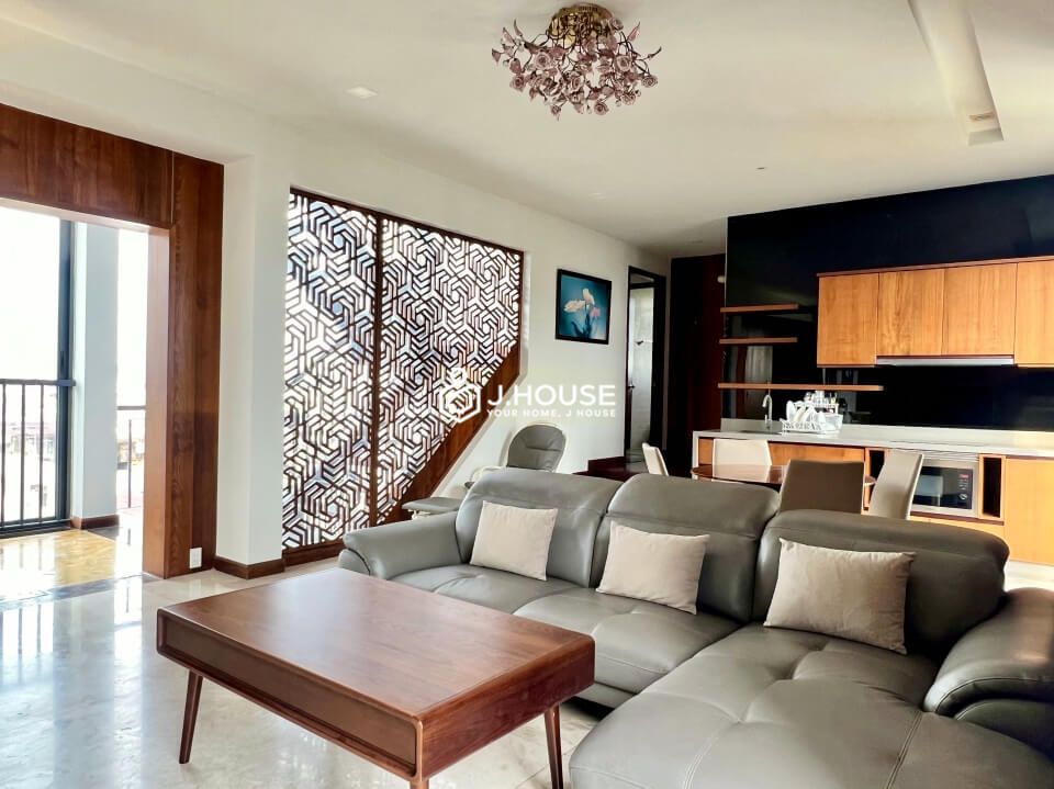 3-bedroom penthouse apartment with private terrace in District 3, HCMC-2