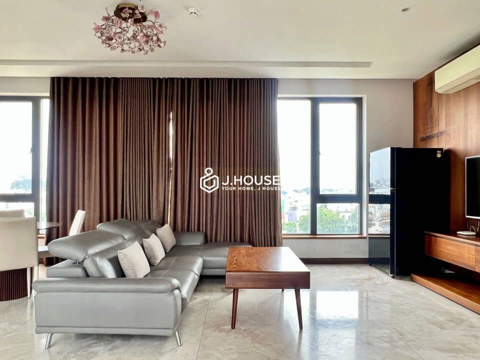 3-bedroom penthouse apartment with private terrace in District 3, HCMC-3