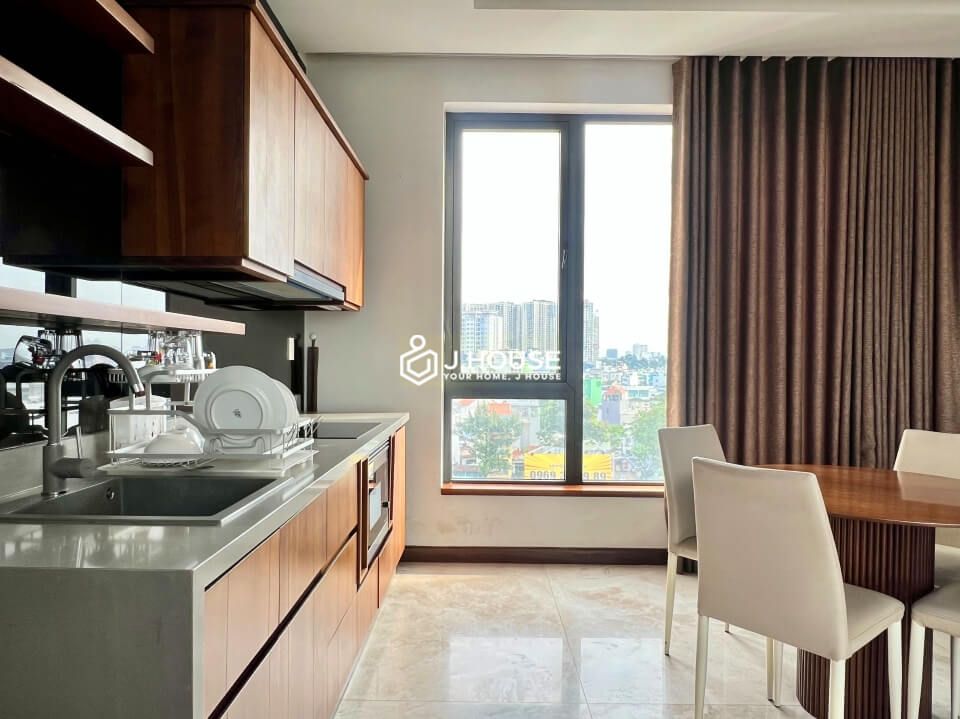 3-bedroom penthouse apartment with private terrace in District 3, HCMC-5