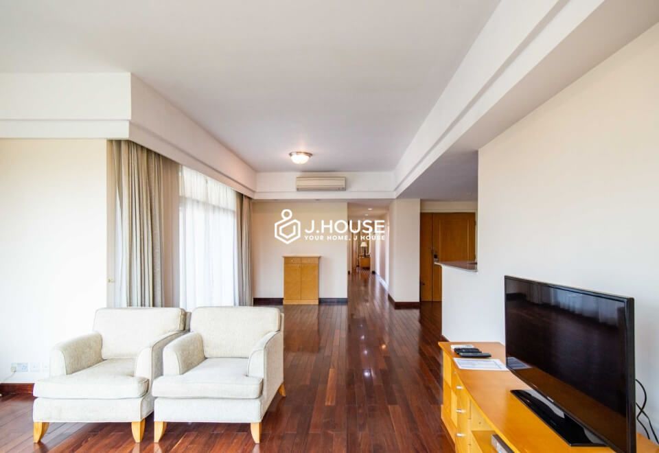 3-bedroom serviced apartment at Indochine Park Tower, Le Quy Don street, District 3, HCMC-2
