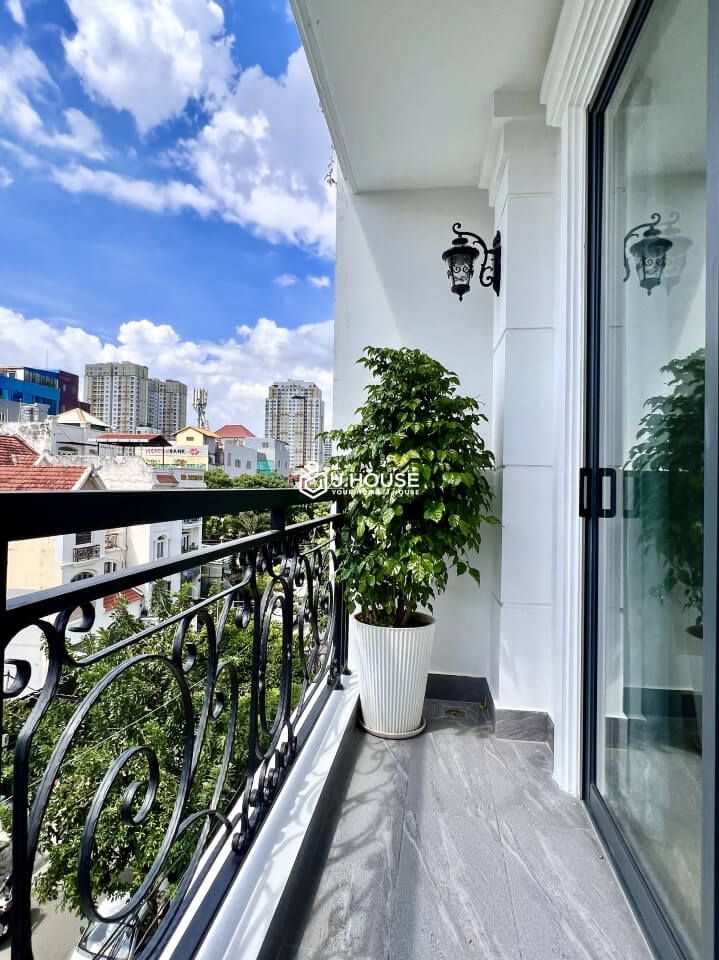 Modern fully furnished apartment has a balcony on Nguyen Van Huong Street, District 2, HCMC-7