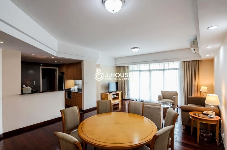 Spacious 3-bedroom serviced apartment at Indochine Park Tower in District 3, HCMC-2