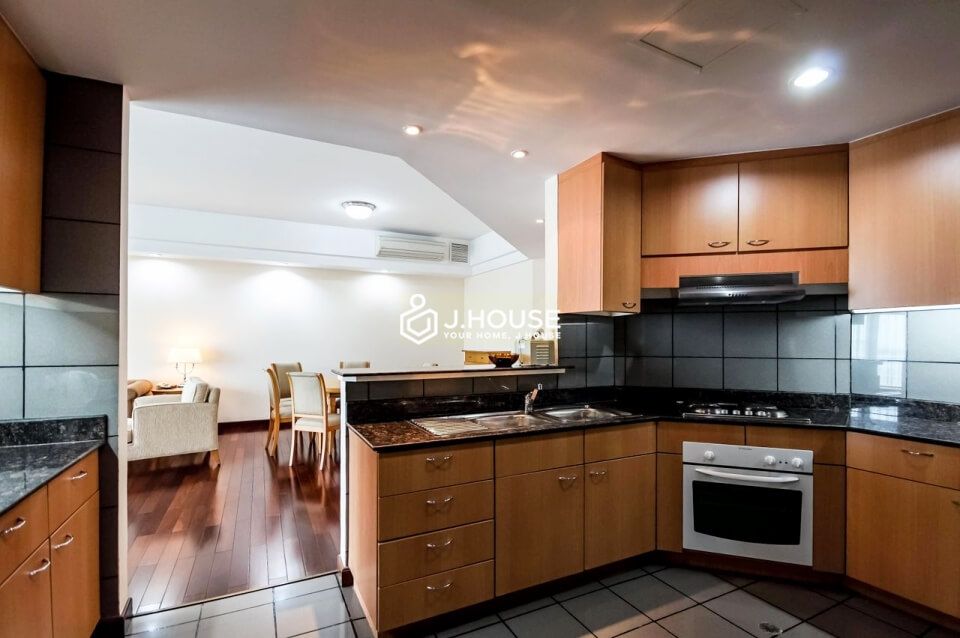 Spacious 3-bedroom serviced apartment at Indochine Park Tower in District 3, HCMC-6