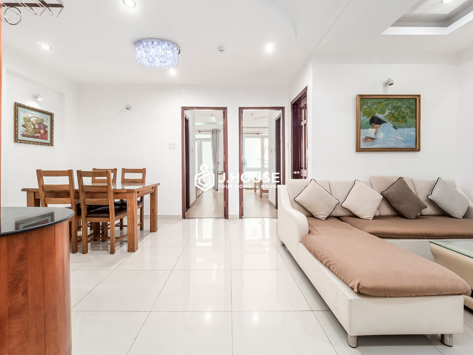 2BR apartment for rent next to central park in District 1, HCMC