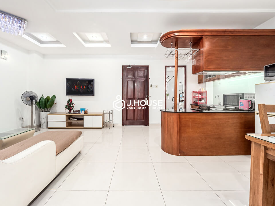 2BR apartment for rent next to central park in District 1, HCMC