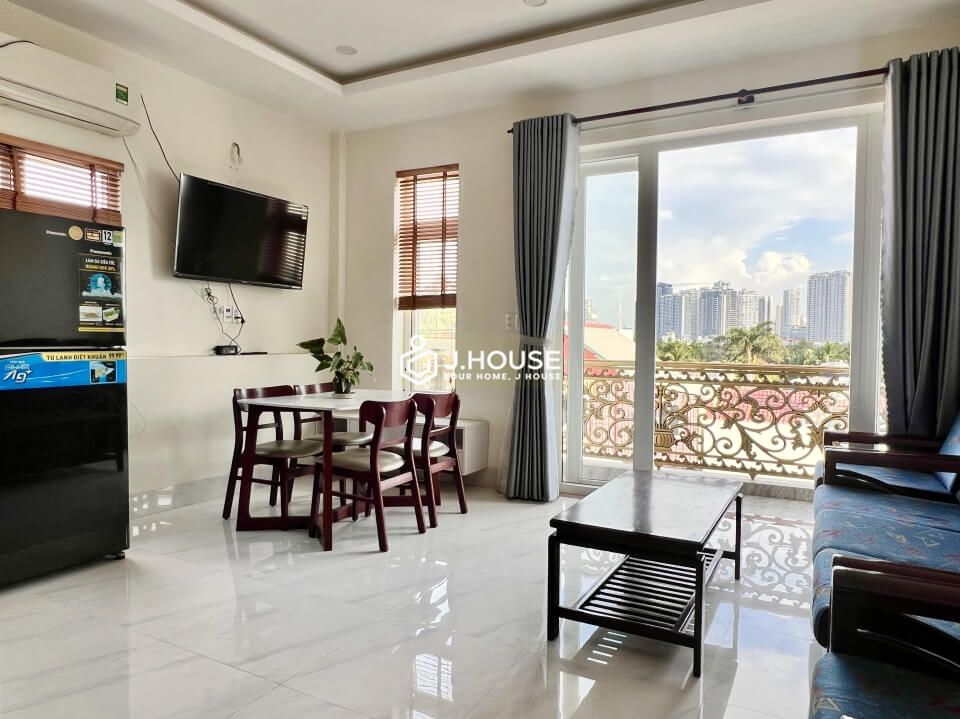 Fully furnished 2-bedroom apartment for rent in Thao Dien, District 2, HCMC-1