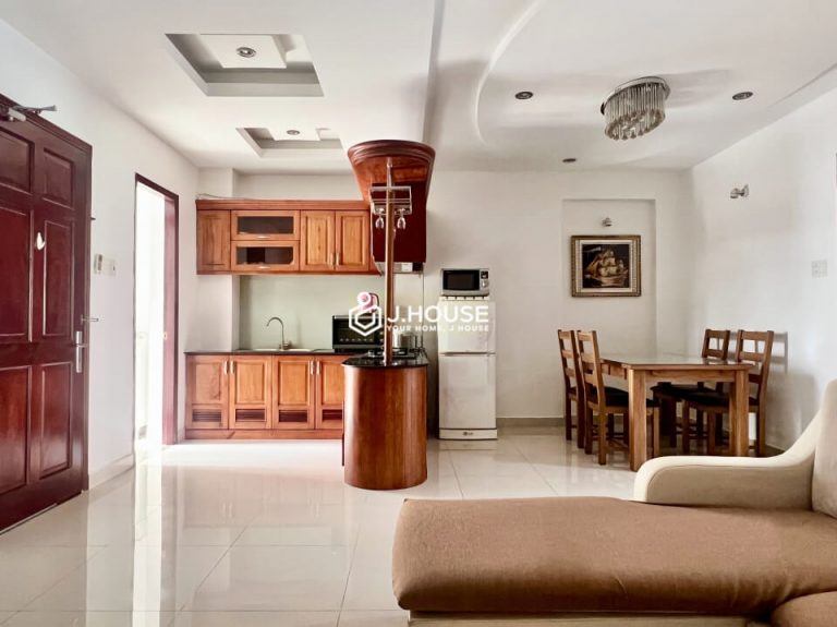 Fully furnished 2-bedroom apartment on Le Lai Street, District 1, HCMC