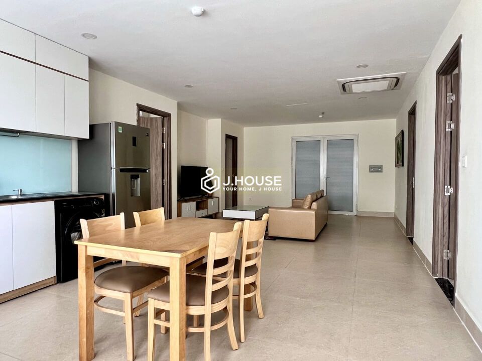 Fully furnished 3-bedroom apartment with swimming pool and gym in Thao Dien, District 2-9