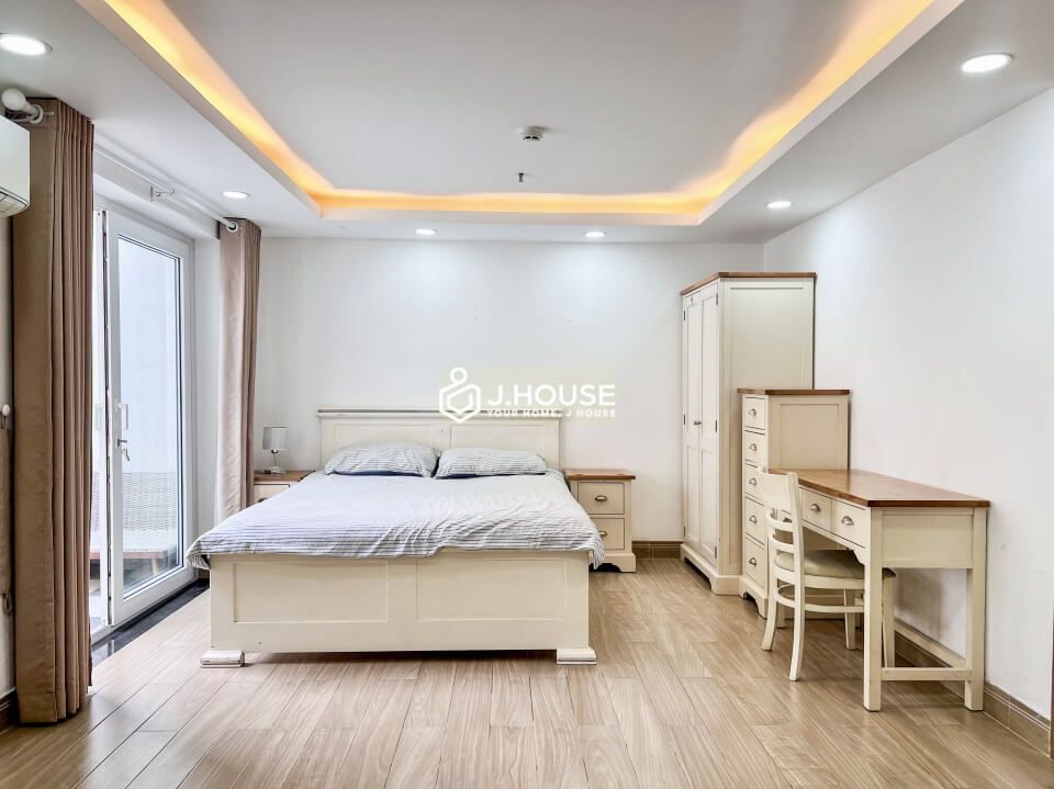 Comfortable apartment with a backyard in Thao Dien, District 2