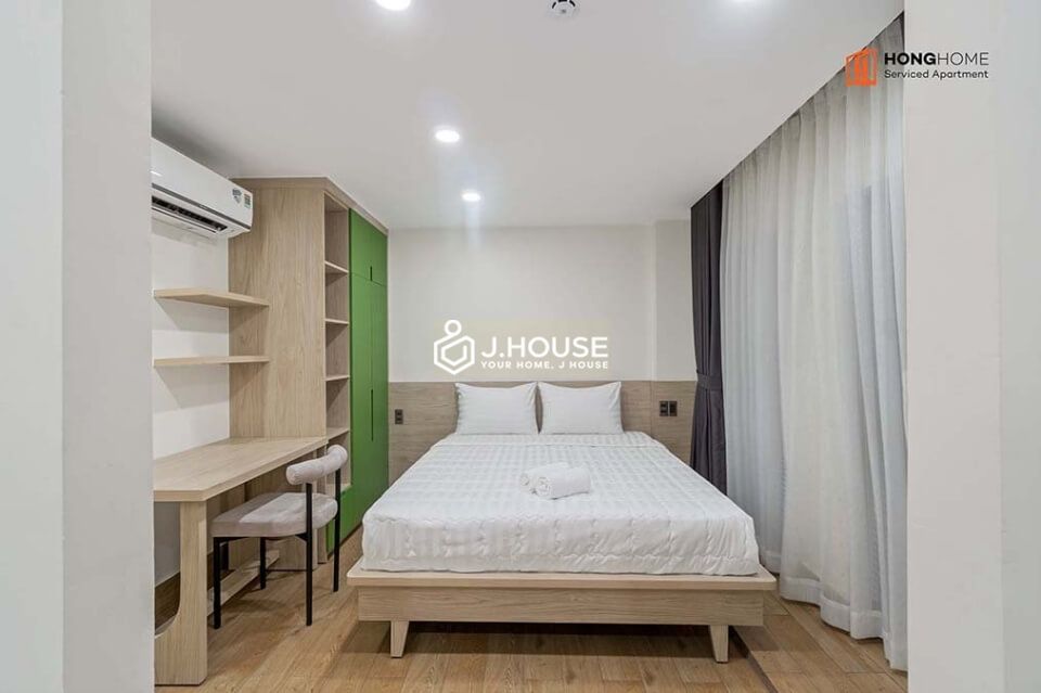 Modern apartment for rent on Nguyen Cuu Van Street, Binh Thanh District-6
