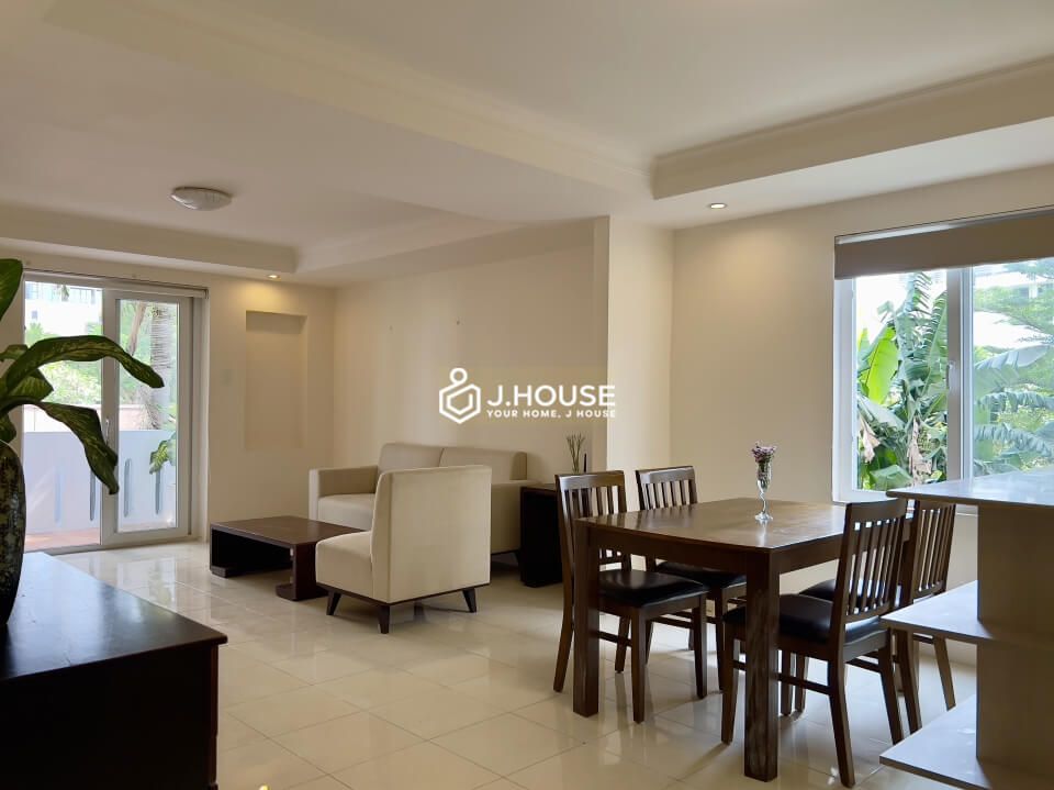 Spacious apartment for rent with lots of natural light in Thao Dien, District 2