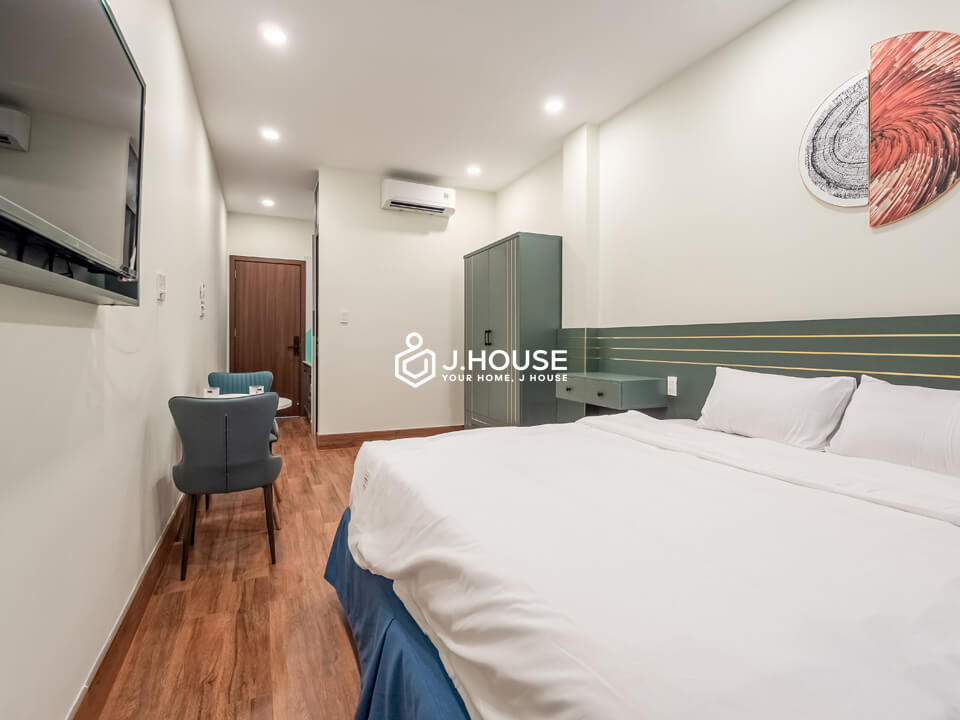 Modern Studio Apartment with Balcony Rent in Thao Dien, District 2, HCMC