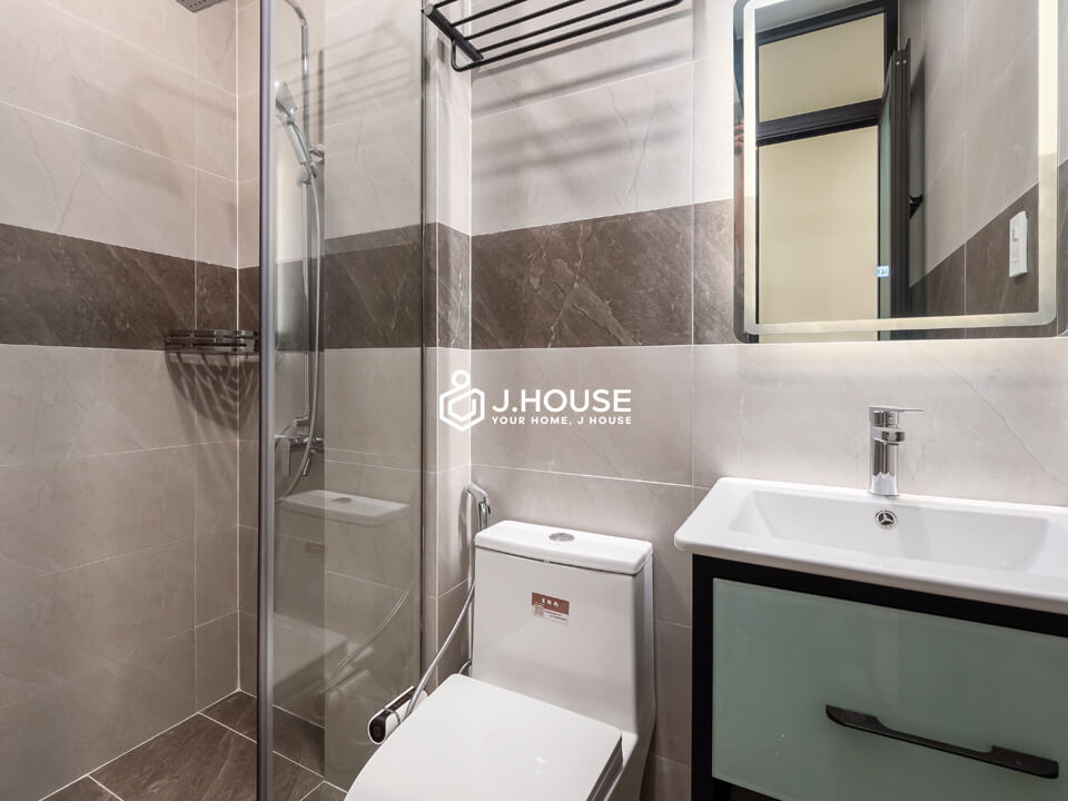 Modern Studio Apartment with Balcony Rent in Thao Dien, District 2, HCMC