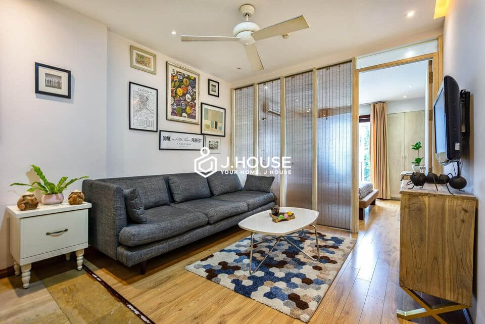 Modern 2-Bedroom Apartment with Balcony in Phu Nhuan District, HCMC