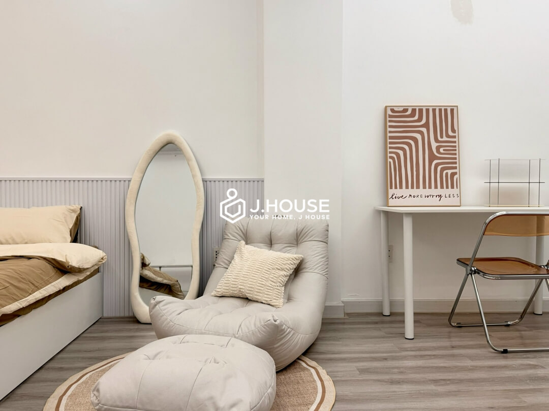Modern Minimalist Apartment in District 1, Ho Chi Minh City - Fully Furnished & Affordable
