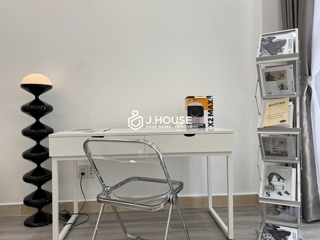Spacious and Tranquil Minimalist Apartment in District 1 with Balcony