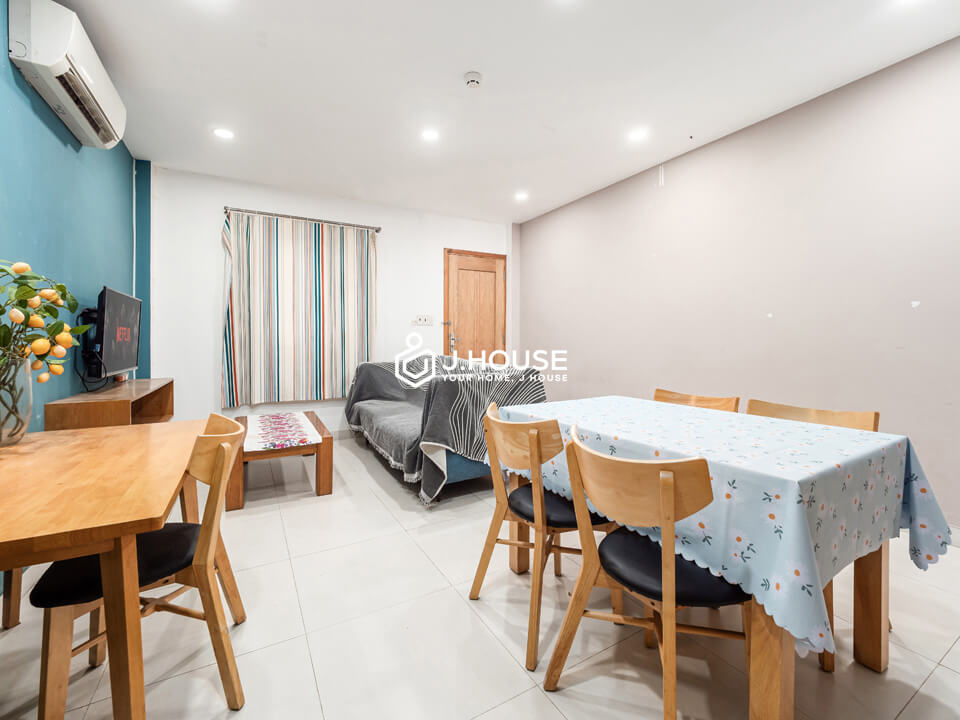 1BR apartment for rent with balcony near airport, Tan Binh District, HCM