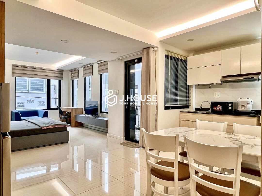 Fully furnished studio apartment for rent in Thao Dien, District 2