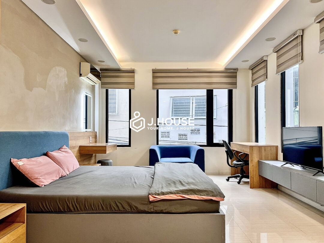 Fully furnished studio apartment for rent in Thao Dien, District 2