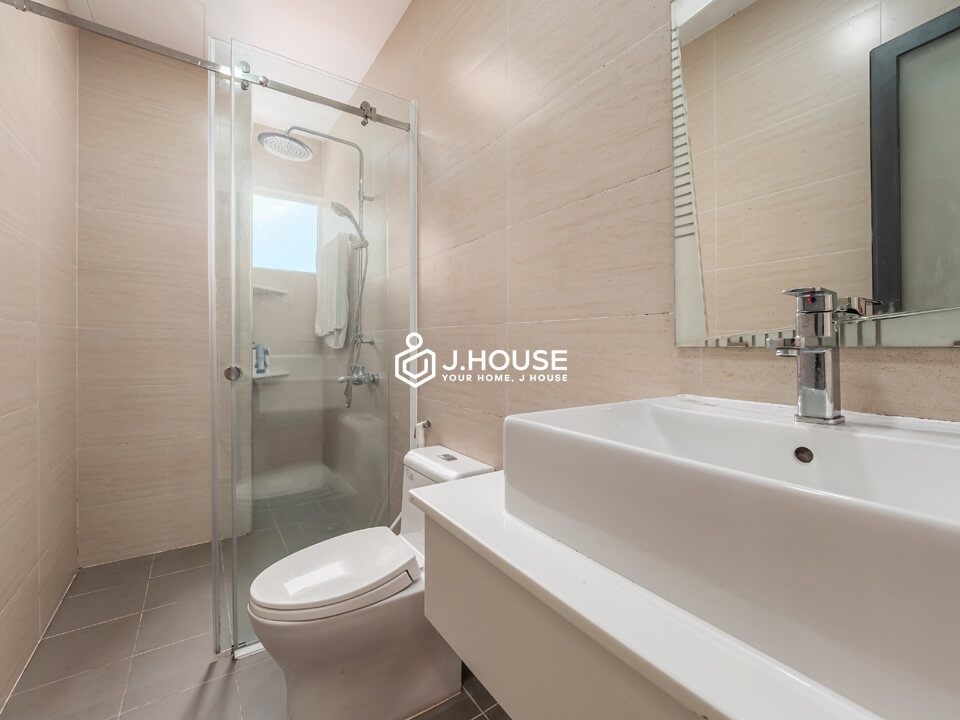Modern 1 bedroom apartment for rent with balcony in Thao Dien, District 2