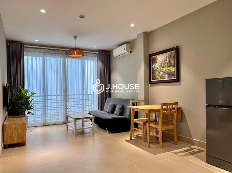 Spacious 1 br apartment on Nguyen Huu Canh Street, Binh Thanh District