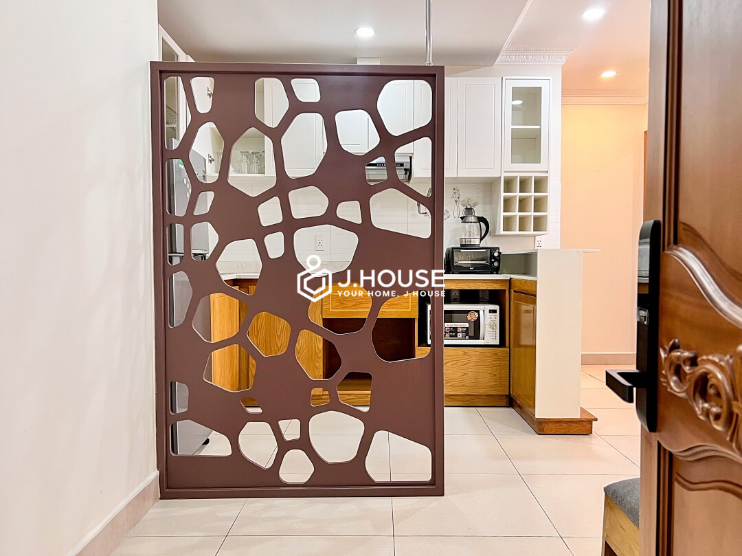 1BR apartment for rent, balcony at Sol Apartment, Thao Dien, District 2