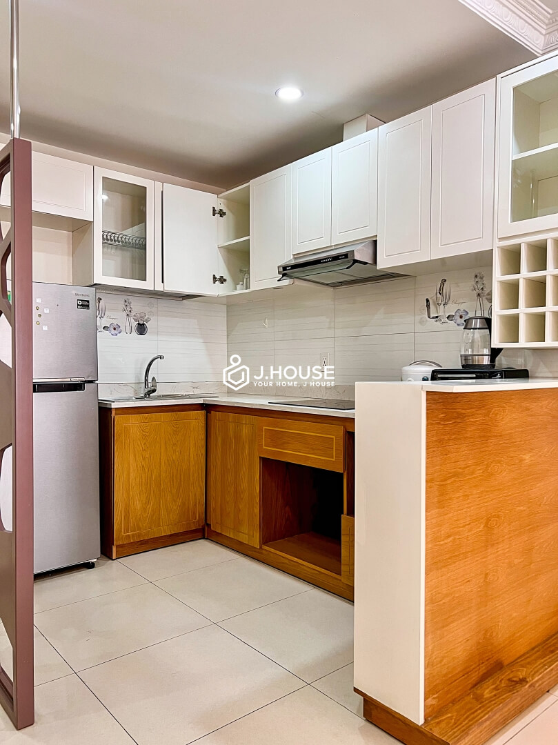 1BR apartment for rent, balcony at Sol Apartment, Thao Dien, District 2
