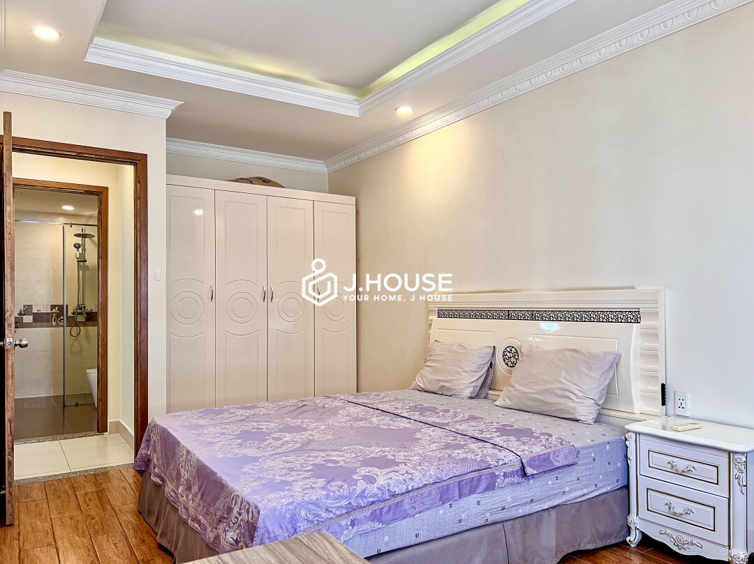 1BR apartment for rent, balcony at Sol Apartment, Thao Dien, District 2