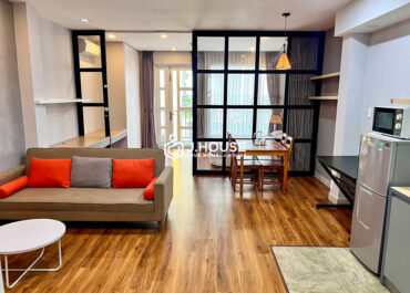 Bright 1BR apartment with a balcony at Ton Apartment, District 1, HCMC