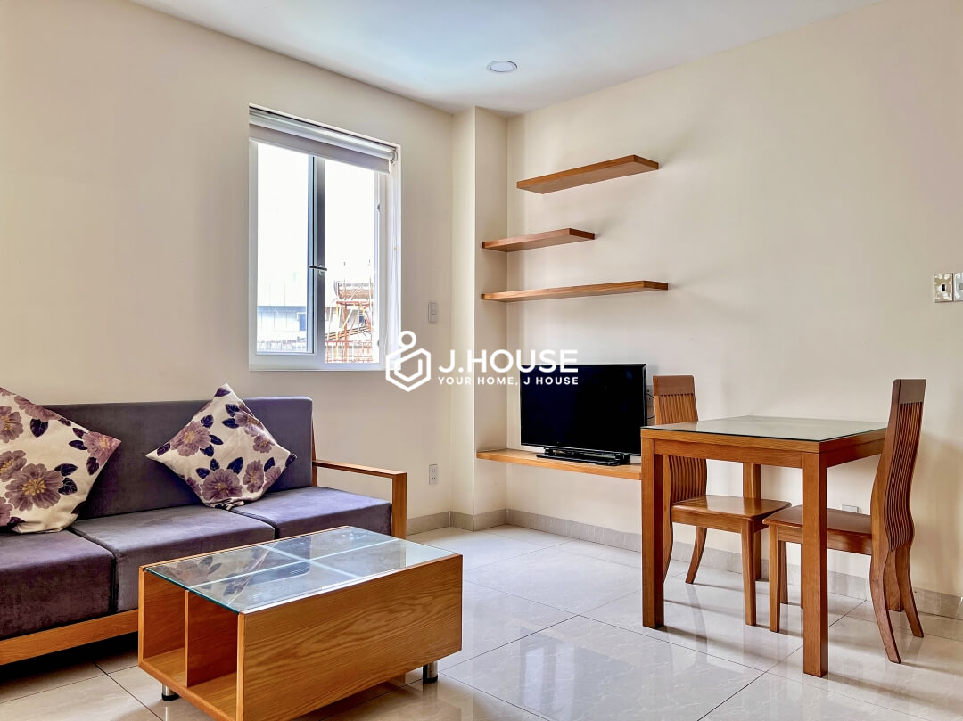 Fully furnished apartment for rent on Pham Viet Chanh Street, Binh Thanh District
