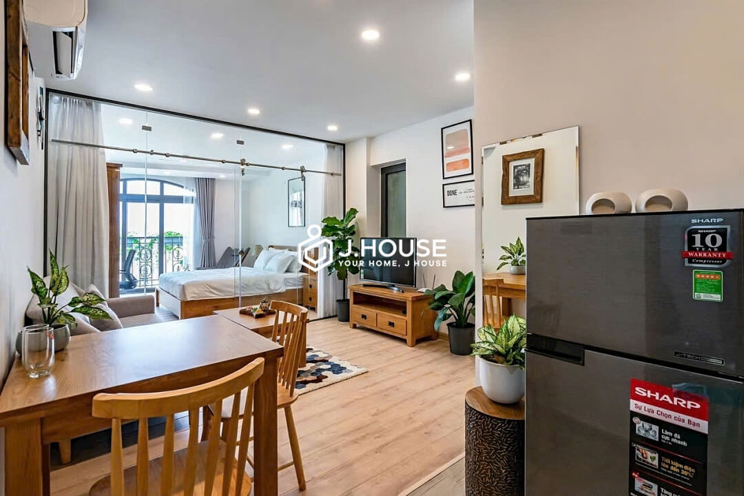 Modern 1BR apartment at Vietstay Apartment, Phu Nhuan District - Type B