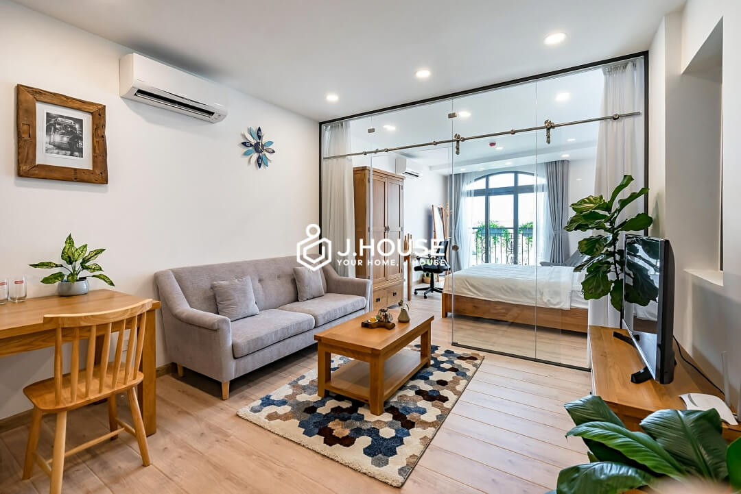 Modern 1BR apartment at Vietstay Apartment, Phu Nhuan District - Type B
