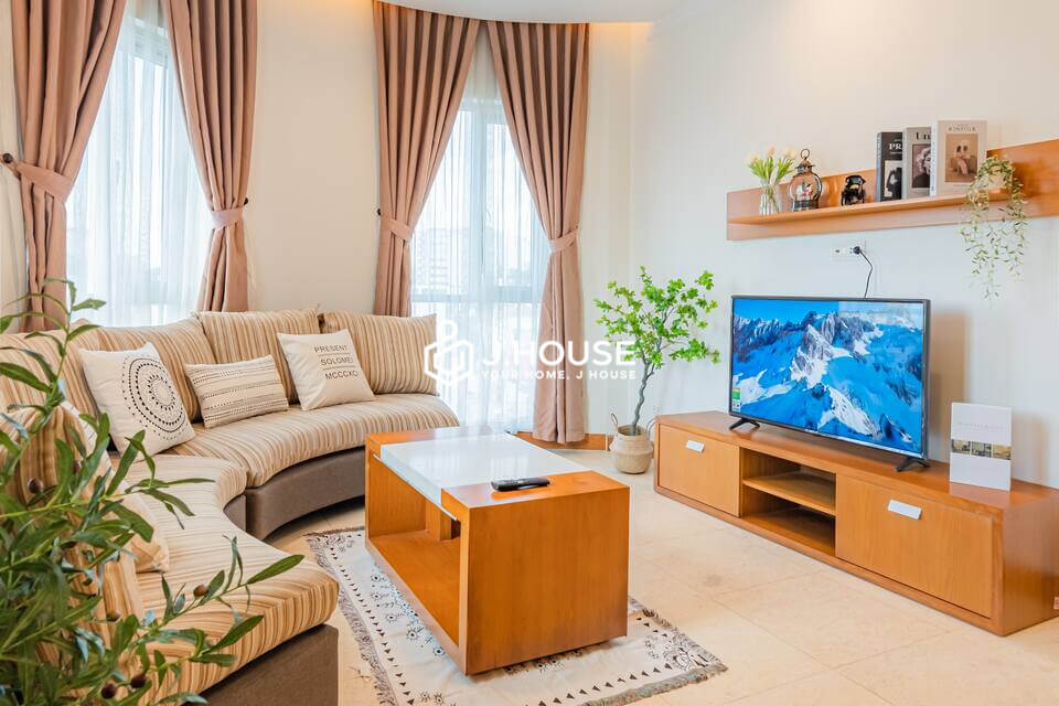 Modern 3 bedroom apartment with city view at Saigon Pavillon, District 3, HCMC