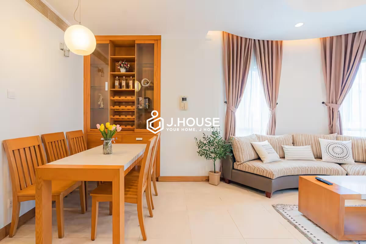 Modern 3 bedroom apartment with city view at Saigon Pavillon, District 3, HCMC