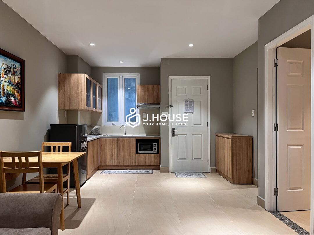 Rent a 1 br apartment on Nguyen Huu Canh Street, Binh Thanh District
