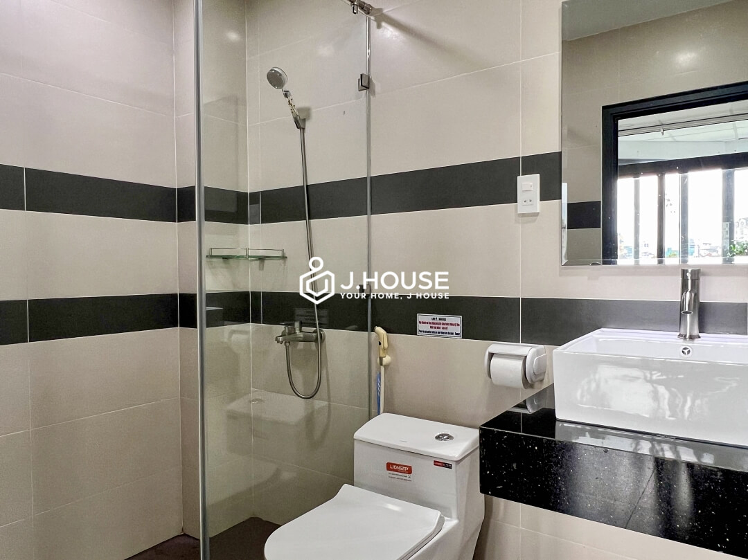 Rooftop 1 BR apartment with sky view at TM Apartment, Binh Thanh District