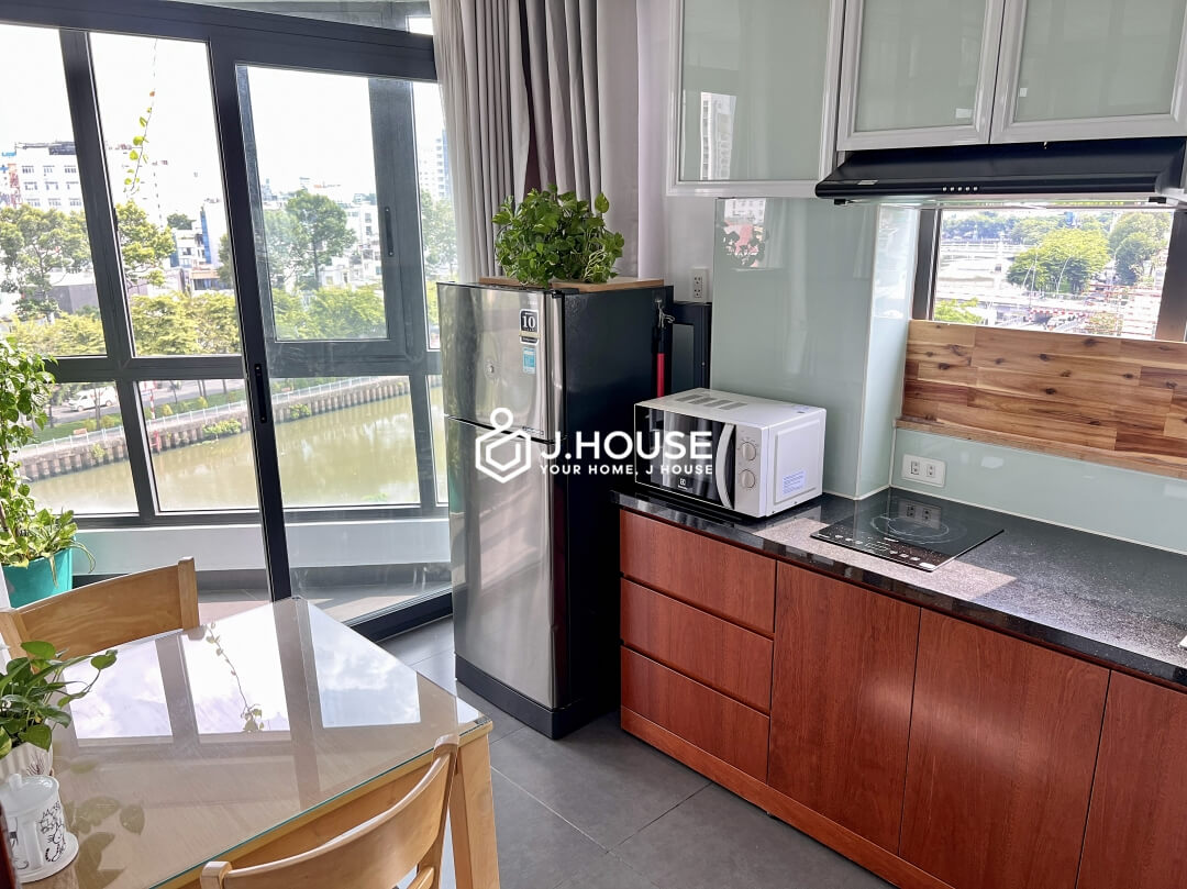 Rooftop 1 BR apartment with sky view at TM Apartment, Binh Thanh District
