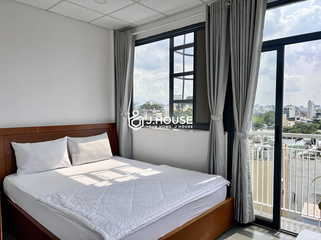 Rooftop 1 BR apartment with sky view at TM Apartment, Binh Thanh District