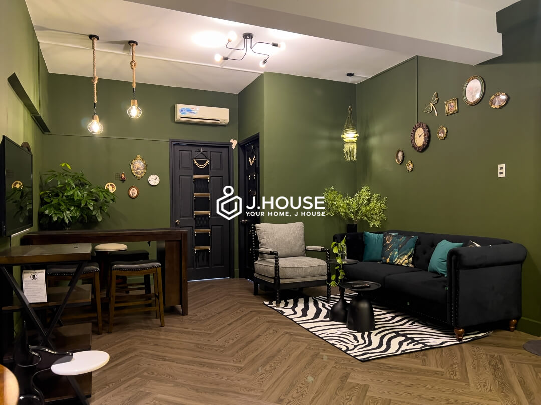 Secret House 2 BR apartment for rent at Nguyen Ngoc Phuong Apartment, Binh Thanh District