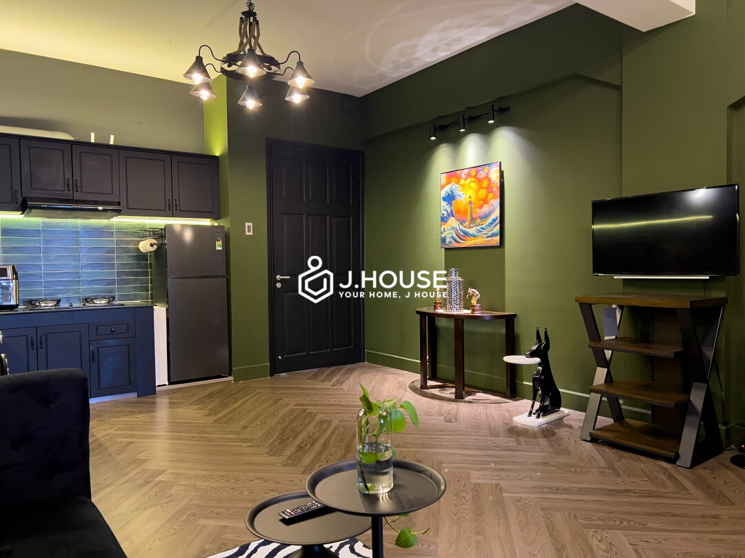 Secret House 2 BR apartment for rent at Nguyen Ngoc Phuong Apartment, Binh Thanh District